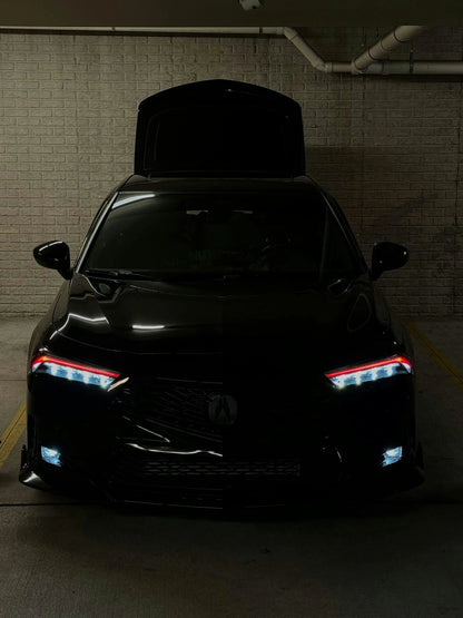 DRL Overlays (Amber, Yellow, or Red) - 2023+ Integra - 23INTDRL-AM-23INTDRL-YL-23INTDRL-RD-sku-49694961172799-sku-49694961205567-  DRIVEN - 7