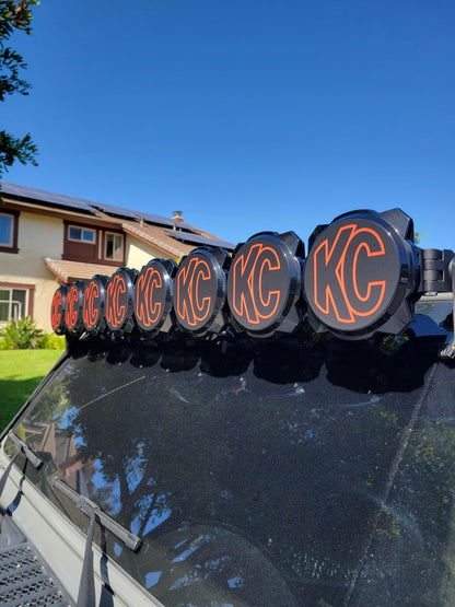 KC HiLITES Pro6 / Titan Gravity Light Cover Overlays - Universal - KCPRO6-RET5-KCPRO6-HER-KCPRO6-OUC-KCPRO6-OUC.TO-KCPRO6-OUC.OL-  DRIVEN - 11