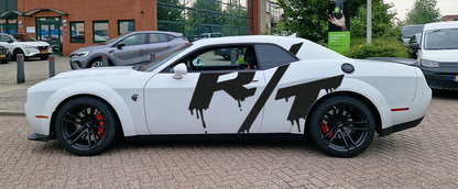 Dodge Challenger/Charger R/T Drip Style Logo Universal Decal - sku-51082415079556-sku-51082415112324-sku-51082415145092-sku-51082415177860-sku-51082415210628-  DRIVEN - 2