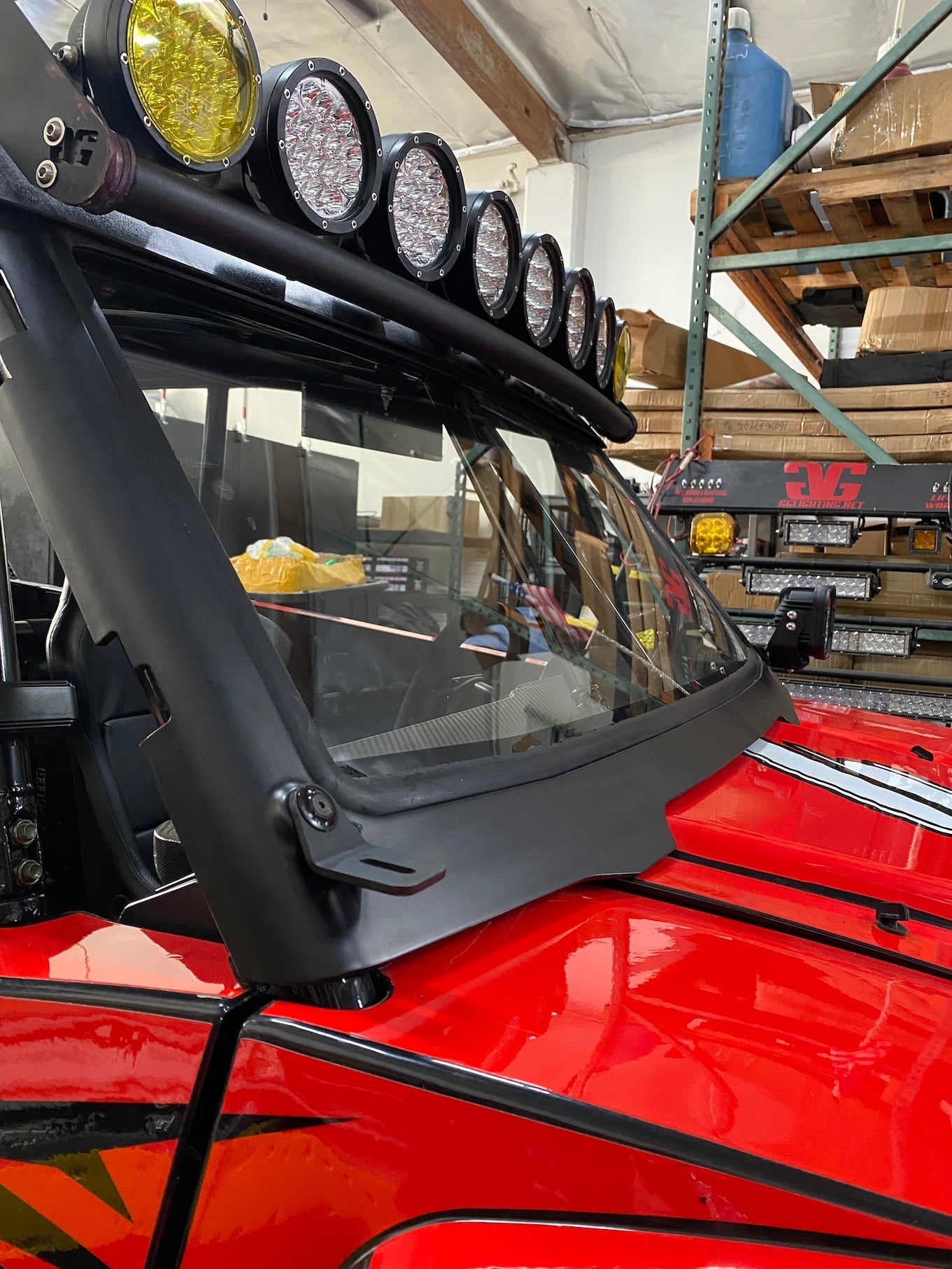 Speed UTV Pillar Pod Mounts For Windshield - sku-43014174048414-  DRIVEN - 8