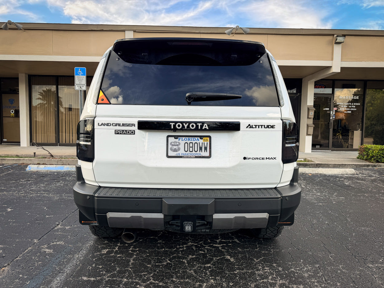 Acrylic Hitch Fade Fix Plate - 2024+ Land Cruiser - 24LC250-HFF-  DRIVEN - 3