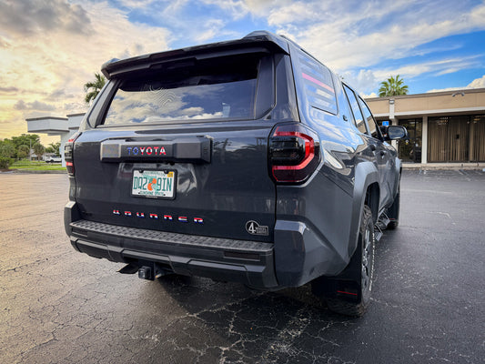 Acrylic Hitch Fade Fix Plate - 2025+ 4Runner - 254RUNNER-HFF-  DRIVEN - 2