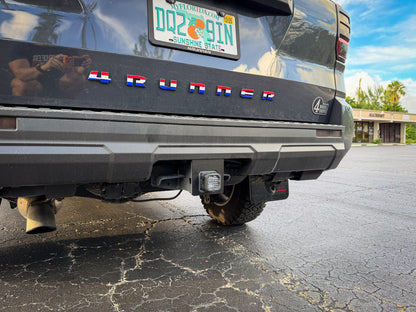 Acrylic Hitch Fade Fix Plate - 2025+ 4Runner - 254RUNNER-HFF-  DRIVEN - 5