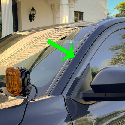 Matte Window Frame Black Out Kit - 2025+ 4Runner - 25RUNFRAMEMB-25RUNFRAMEMB-x2-  DRIVEN - 1