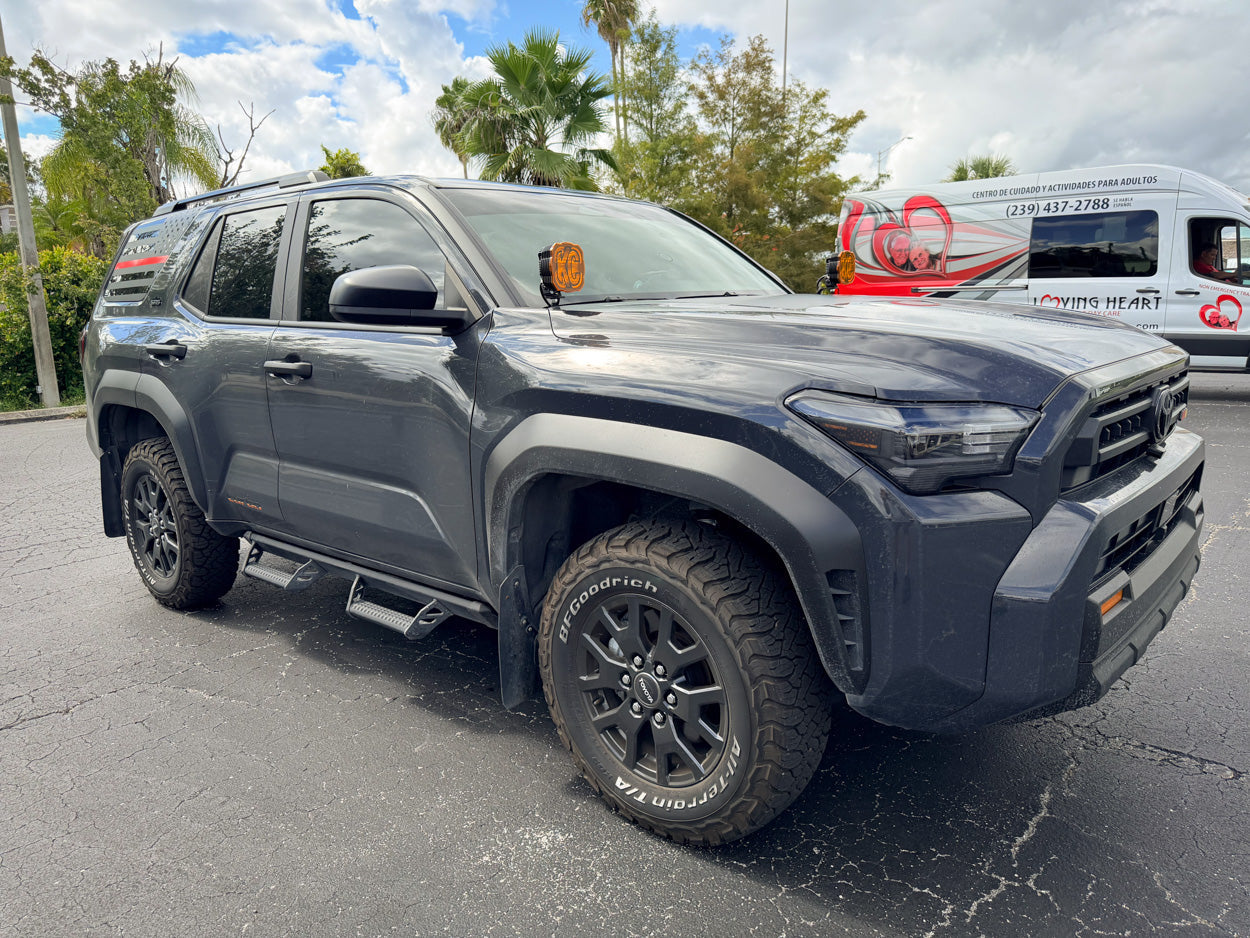 Matte Window Frame Black Out Kit - 2025+ 4Runner - 25RUNFRAMEMB-25RUNFRAMEMB-x2-  DRIVEN - 4
