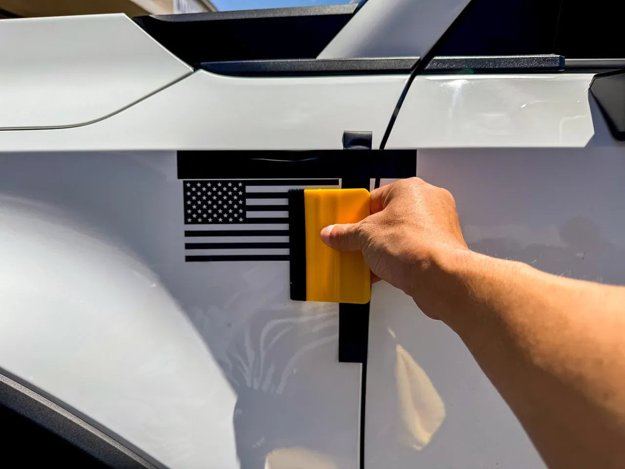 American Flag Fender Decals - 2024+ Land Cruiser - 24LANDCRUISERFFLG-M-24LANDCRUISERFFLG-G-  DRIVEN - 4