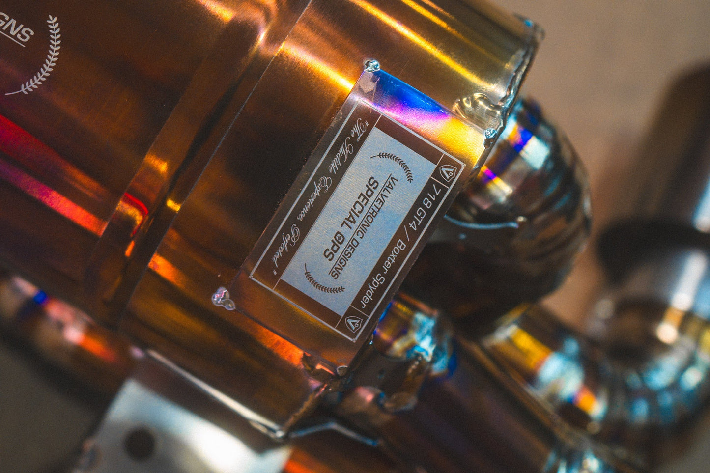 Valvetronic Valved Sport Exhaust System for Porsche 718 GT4 / Boxster Spyder - POR.718.GT4.VSES.TI-POR.718.GT4.VSES.FF.TI-POR.718.GT4.VSES.FFH.TI-  DRIVEN - 8