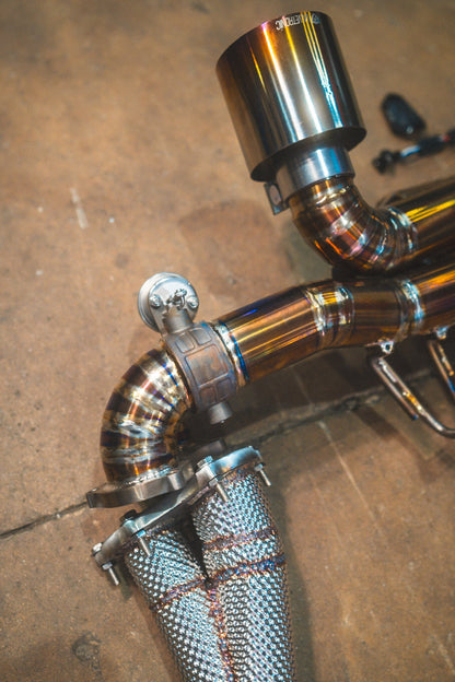 Valvetronic Valved Sport Exhaust System for Porsche 718 GT4 / Boxster Spyder - POR.718.GT4.VSES.TI-POR.718.GT4.VSES.FF.TI-POR.718.GT4.VSES.FFH.TI-  DRIVEN - 15