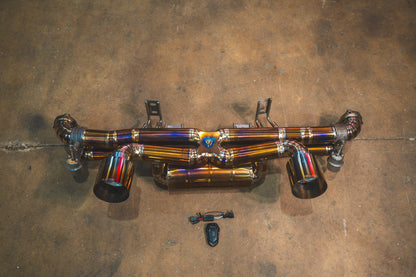 Valvetronic Valved Sport Exhaust System for Porsche 718 GT4 / Boxster Spyder - POR.718.GT4.VSES.TI-POR.718.GT4.VSES.FF.TI-POR.718.GT4.VSES.FFH.TI-  DRIVEN - 16