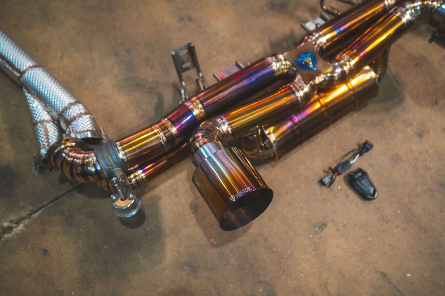 Valvetronic Valved Sport Exhaust System for Porsche 718 GT4 / Boxster Spyder - POR.718.GT4.VSES.TI-POR.718.GT4.VSES.FF.TI-POR.718.GT4.VSES.FFH.TI-  DRIVEN - 23