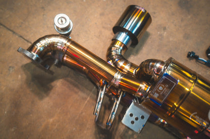 Valvetronic Valved Sport Exhaust System for Porsche 718 GT4 / Boxster Spyder - POR.718.GT4.VSES.TI-POR.718.GT4.VSES.FF.TI-POR.718.GT4.VSES.FFH.TI-  DRIVEN - 24