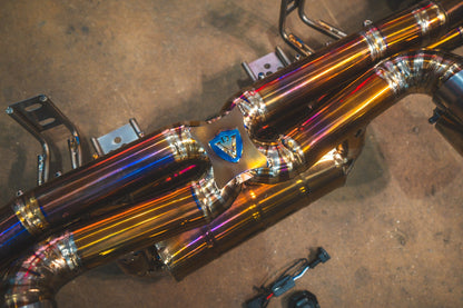 Valvetronic Valved Sport Exhaust System for Porsche 718 GT4 / Boxster Spyder - POR.718.GT4.VSES.TI-POR.718.GT4.VSES.FF.TI-POR.718.GT4.VSES.FFH.TI-  DRIVEN - 26