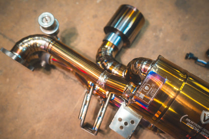 Valvetronic Valved Sport Exhaust System for Porsche 718 GT4 / Boxster Spyder - POR.718.GT4.VSES.TI-POR.718.GT4.VSES.FF.TI-POR.718.GT4.VSES.FFH.TI-  DRIVEN - 27