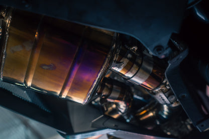 Chevrolet Corvette C8 Valved Sport Exhaust System - CHEV.C8.VSES.TI-CHEV.C8.VSES.FF.TI-  DRIVEN - 24