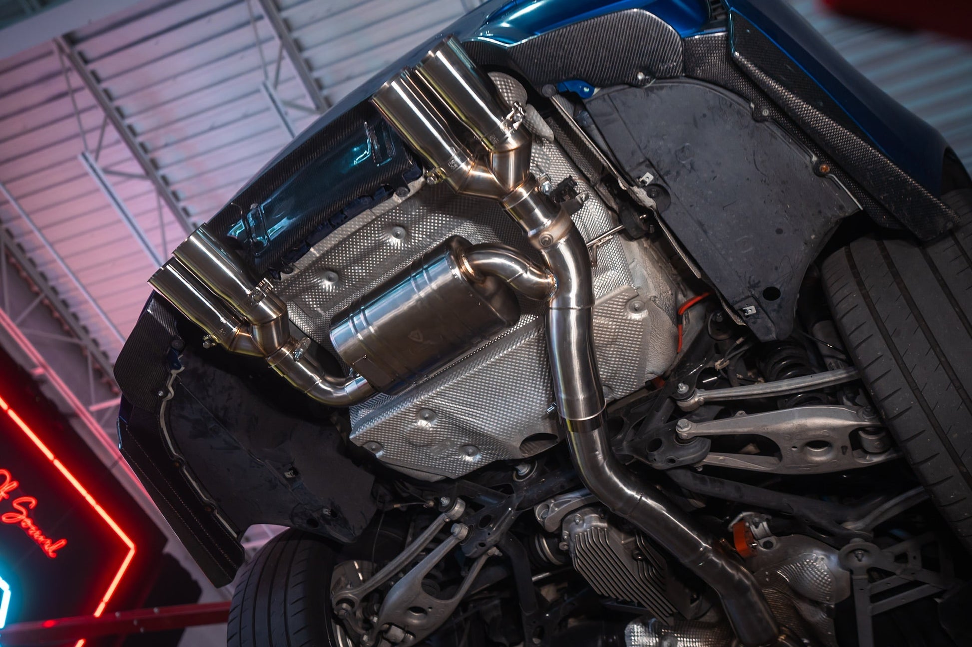 BMW F8x M3 / M4 Equal Length Valved Sport Exhaust System - BMW.F8X.M3.M4.VSES.BR.BRSH-BMW.F8X.M3.M4.VSES.BR.BRT-BMW.F8X.M3.M4.VSES.BR.BLK-BMW.F8X.M3.M4.VSES.BR.RC-BMW.F8X.M3.M4.VSES.BR.FC-  DRIVEN - 3