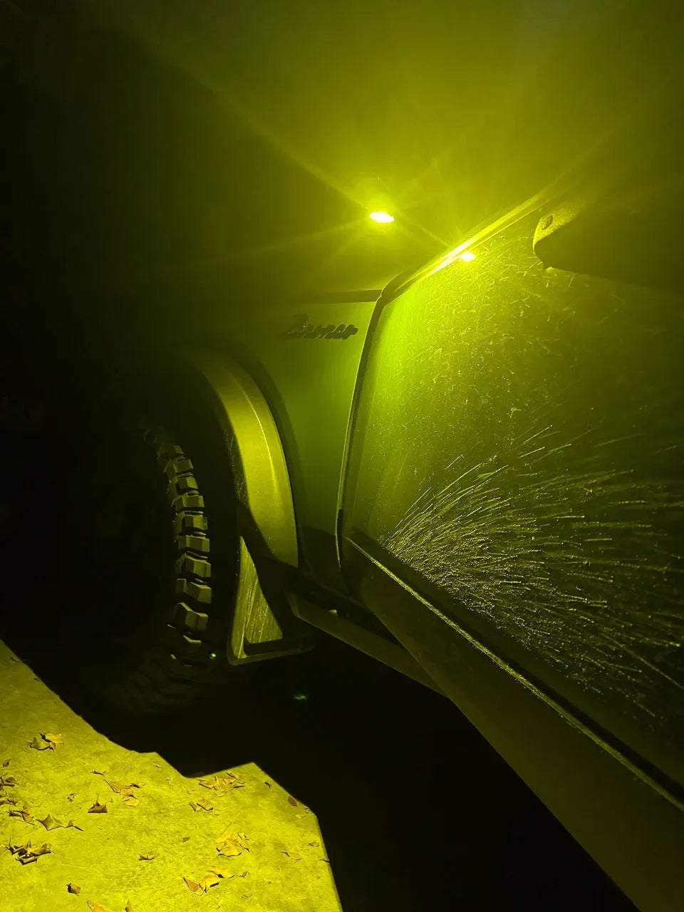Puddle Light Covers (Amber or Yellow) - 2021+ Bronco - 21BRONCOPUDCVR-YL-21BRONCOPUDCVR-AMB-  DRIVEN - 3