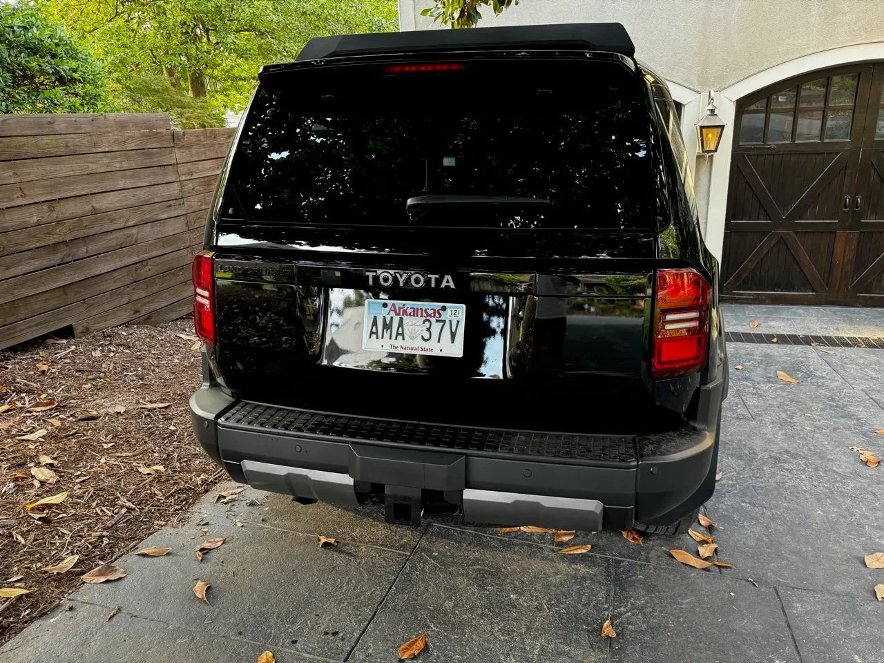 "TOYOTA" Rear Tailgate Emblem Overlays - 2024+ Land Cruiser - 24LC250-RT-TOYOTA-WH-24LC250-RT-TOYOTA-MB-24LC250-RT-TOYOTA-GB-24LC250-RT-TOYOTA-BL-24LC250-RT-TOYOTA-GR-  DRIVEN - 4