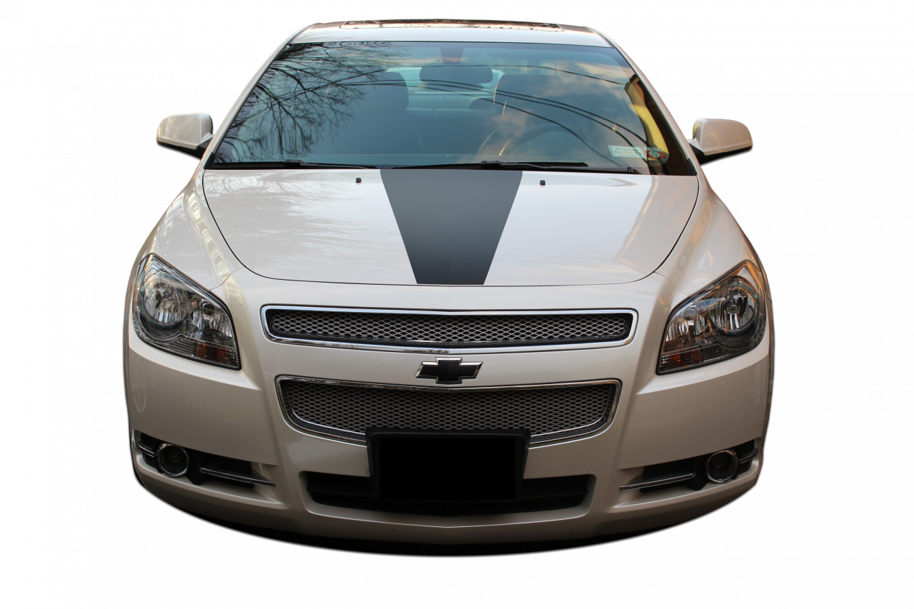 Center Hood Stripe Graphic Decal - Malibu 08-12 - -11--12--13--15--16-  DRIVEN - 3
