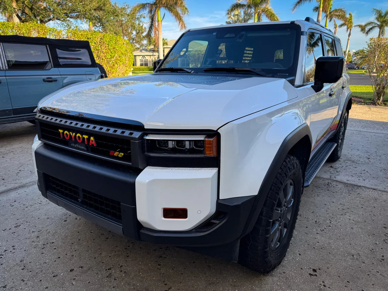 Upper Bumper Topographic Overlays - 2024+ Land Cruiser - 24LC250-TPBUMPUP-  DRIVEN - 2