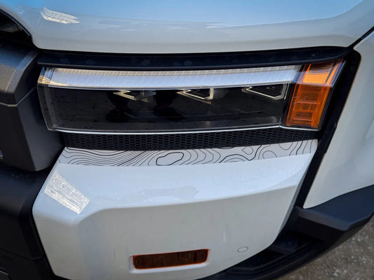 Upper Bumper Topographic Overlays - 2024+ Land Cruiser - 24LC250-TPBUMPUP-  DRIVEN - 1