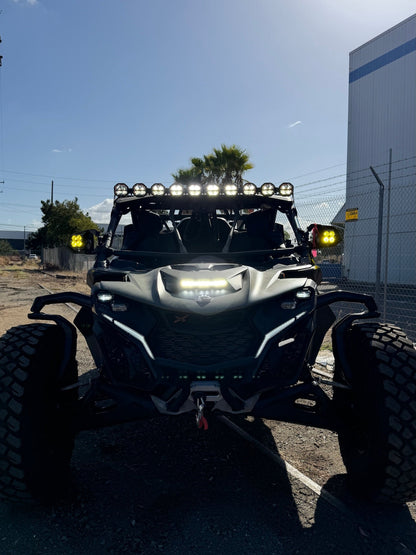 7 Light U-Con Interlocking Off Road LED Pod With Amber or White DRL Running Light - sku-46526088085662-  DRIVEN - 15