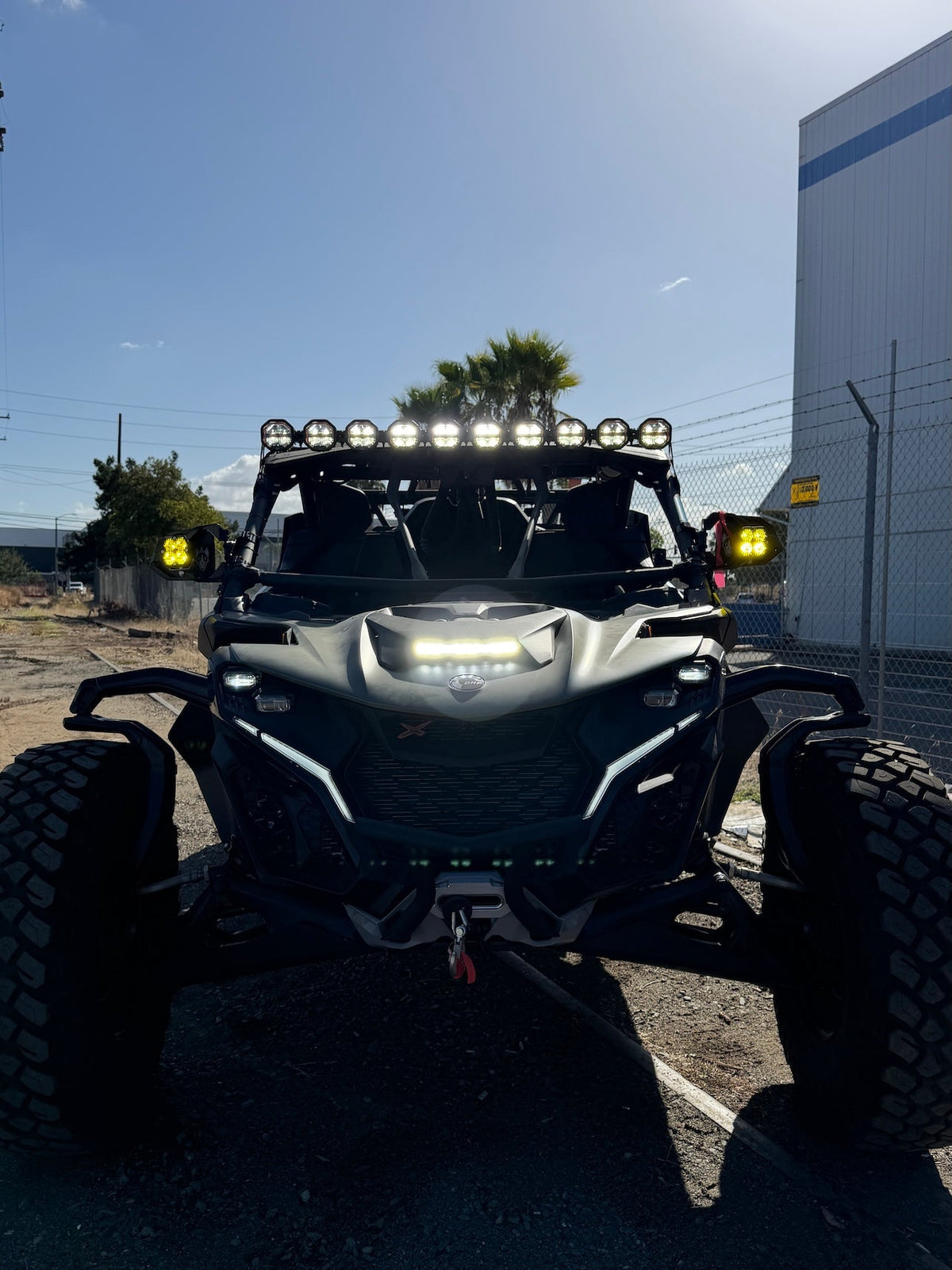 6 Light U-Con Interlocking Off Road LED Pod With Amber or White DRL Running Light - sku-46526082908318-  DRIVEN - 17