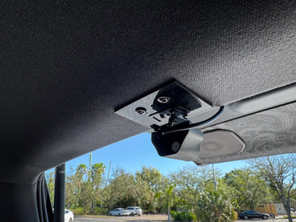 Custom Mounting Plate for Car DVR Rear Camera (Wolfbox, FitcamX, etc) - 2024+ Land Cruiser / GX 550 - sfbWBMT-  DRIVEN - 3