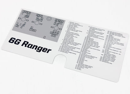 Acrylic Laser Series Fuse Box Lid Label Plate - 2024+ Ranger - 24RANGERHDFUSE-LASER-1-24RANGERHDFUSE-LASER-2-  DRIVEN - 3