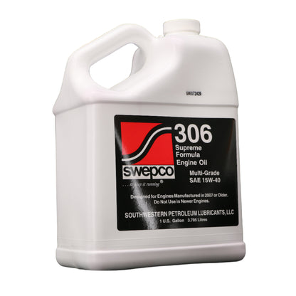 SWEPCO | 306 Supreme Engine Oil | High-Zinc Multi-Grade | CI-4/SM - 306-5W30-BIN-306-5W30-C3F-306-5W30-C5B-306-5W30-DRM-306-5W30-KGU-  DRIVEN - 4