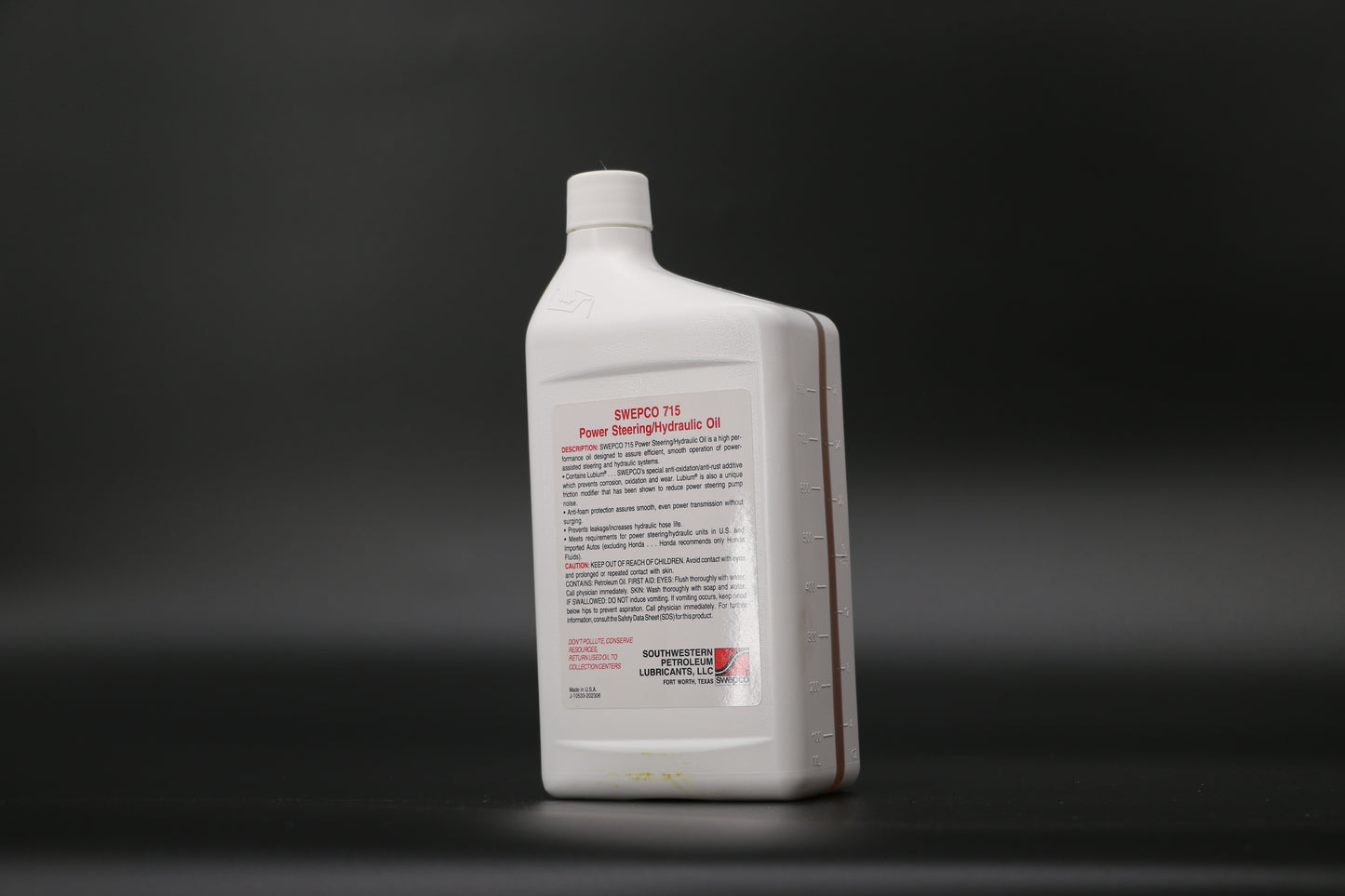 SWEPCO | 715 Power Steering Fluid | High-Performance - 715-NA-C3A-E-715-NA-C3A-715-NA-C3C-  DRIVEN - 8
