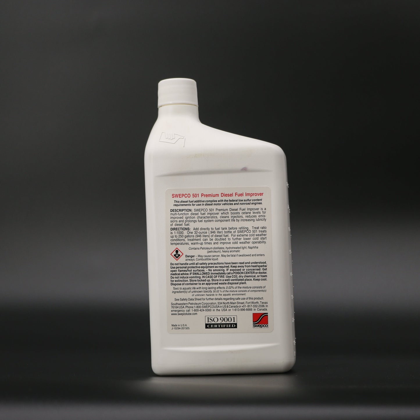 SWEPCO | 501 Diesel Fuel Improver | Cetane Booster | Multi-Function - 501-SUM-C1E-501-SUM-C3C-501-SUM-DRM-501-SUM-PAL-501-WIN-C1E-  DRIVEN - 4