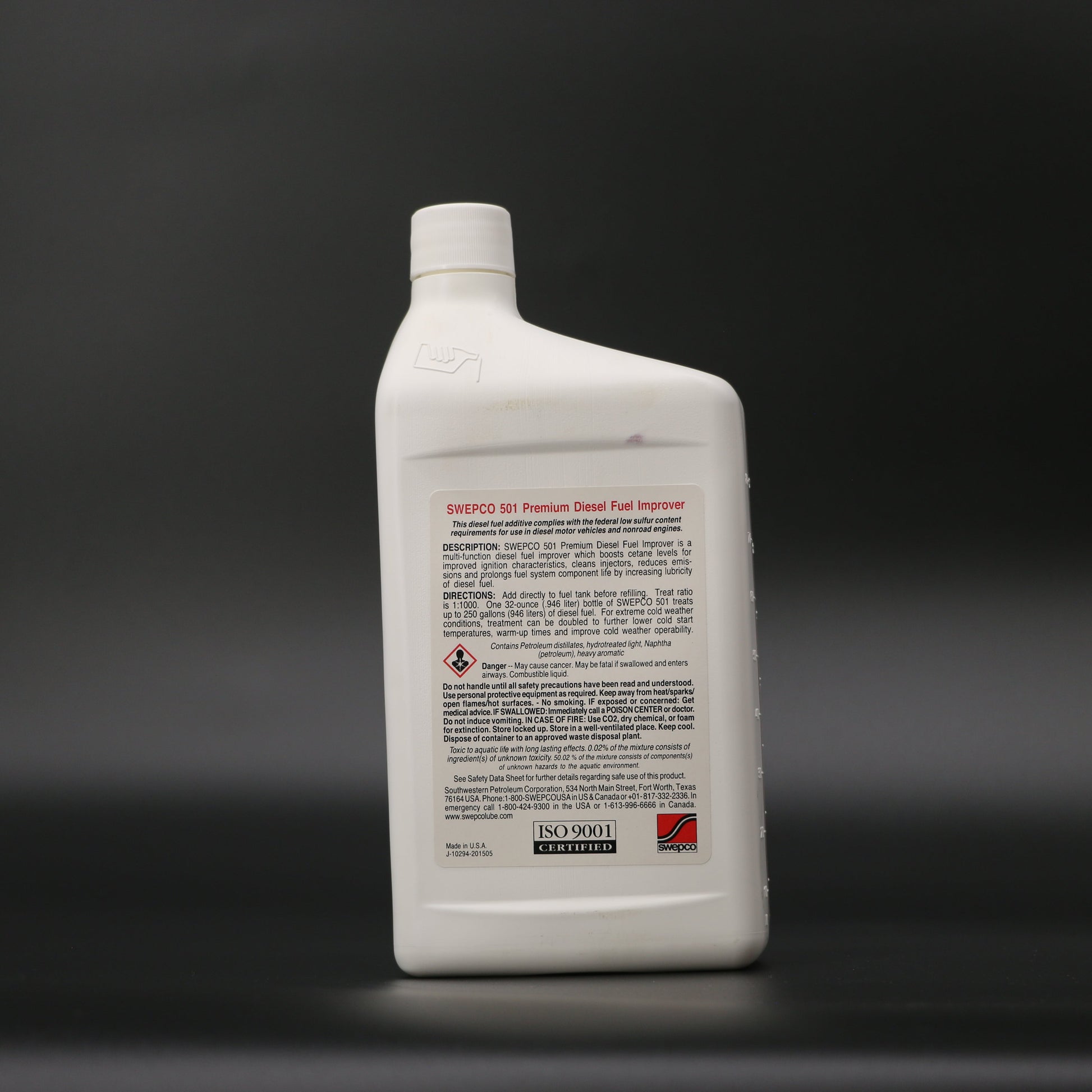 SWEPCO | 501 Diesel Fuel Improver | Cetane Booster | Multi-Function - 501-SUM-C1E-501-SUM-C3C-501-SUM-DRM-501-SUM-PAL-501-WIN-C1E-  DRIVEN - 4