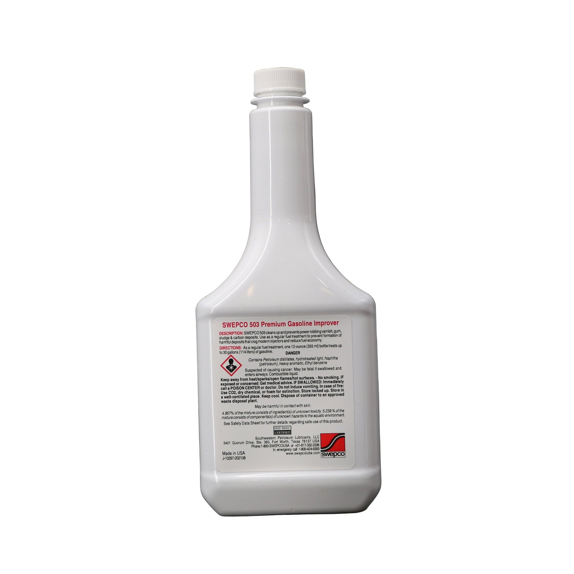SWEPCO | 503 Gasoline Improver | Fuel System Cleaner - 503-NA-C1E-503-NA-DRM-503-NA-PAL-  DRIVEN - 5