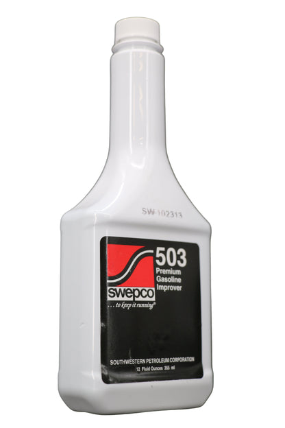 SWEPCO | 503 Gasoline Improver | Fuel System Cleaner - 503-NA-C1E-503-NA-DRM-503-NA-PAL-  DRIVEN - 12