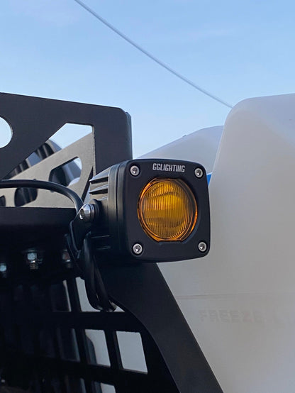 GP5 Single LED Pod Light Amber + Free Clear Lens - Item #622-  DRIVEN - 14