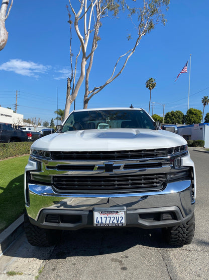 2019+ Silverado Ditch Light Pillar Brackets - sku-45101457735838-  DRIVEN - 5