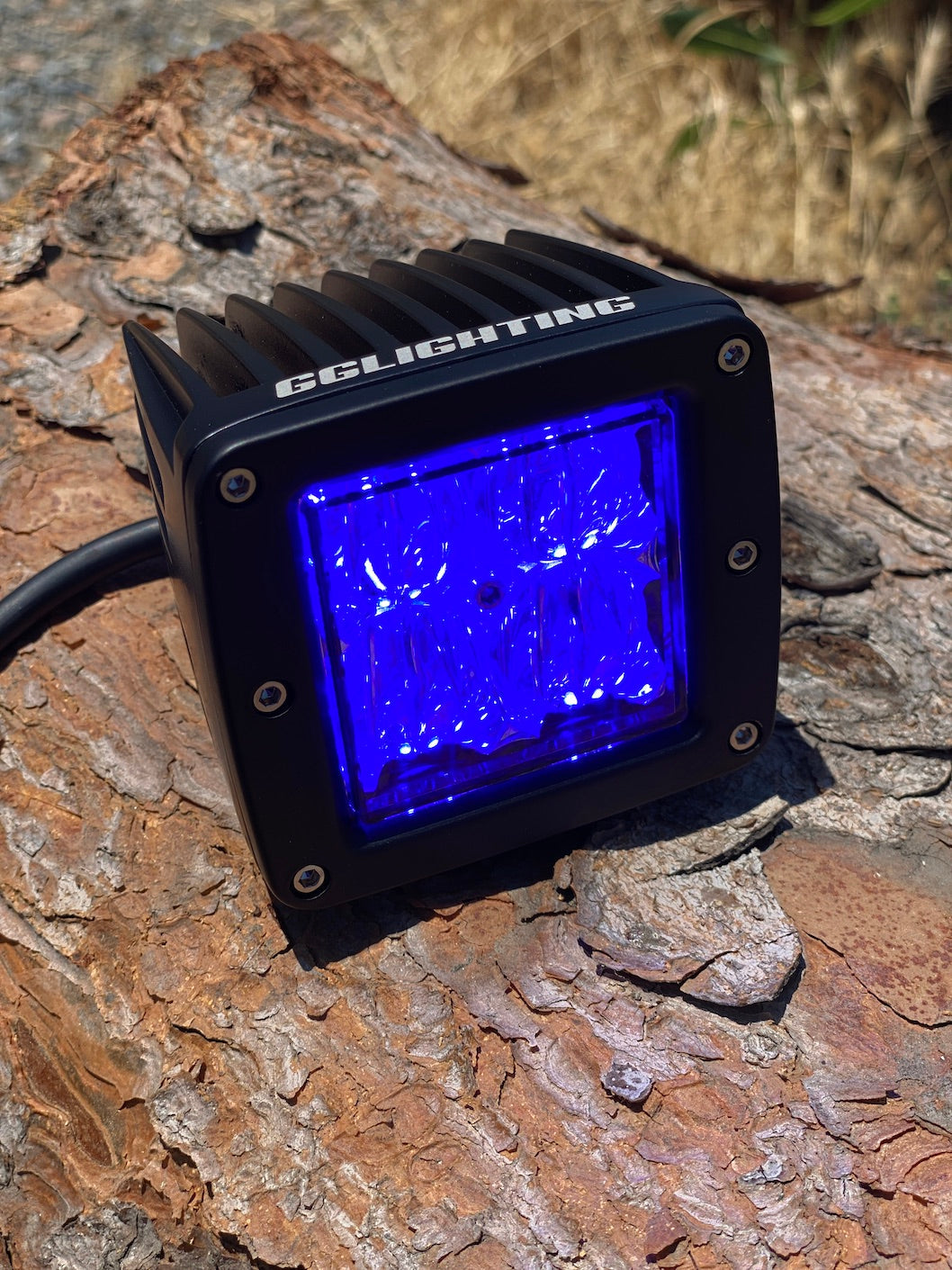 Blue / Green Dual Color Off Road LED Pod - Item #621-  DRIVEN - 3