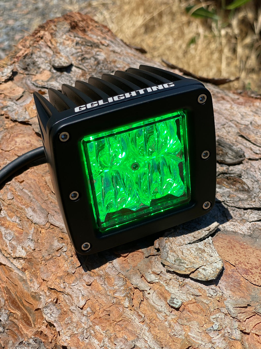 Blue / Green Dual Color Off Road LED Pod - Item #621-  DRIVEN - 2