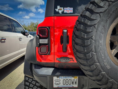 Topo EZ Install Door Cup Protectors - 2021+ Bronco - 21BRONCODCPTOPO4-MB-21BRONCODCPTOPO4-BBO-  DRIVEN - 2