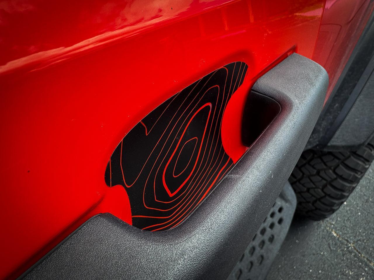 Topo EZ Install Door Cup Protectors - 2021+ Bronco - 21BRONCODCPTOPO4-MB-21BRONCODCPTOPO4-BBO-  DRIVEN - 1