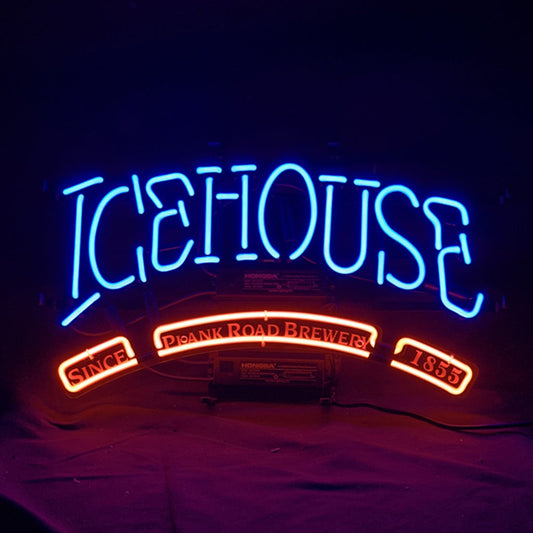 Icehouse Since Plank Road Brewery 1855 Neon Signs - MEX113-  DRIVEN - 1
