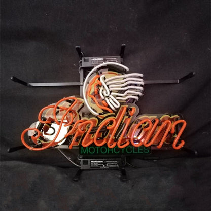 Indians Motorcycle Neon Signs - MA087-  DRIVEN - 3