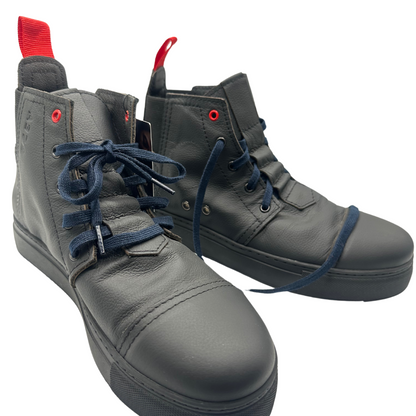 Navy Upcycled Laces: 46” - sku-40855743922241-  DRIVEN - 3
