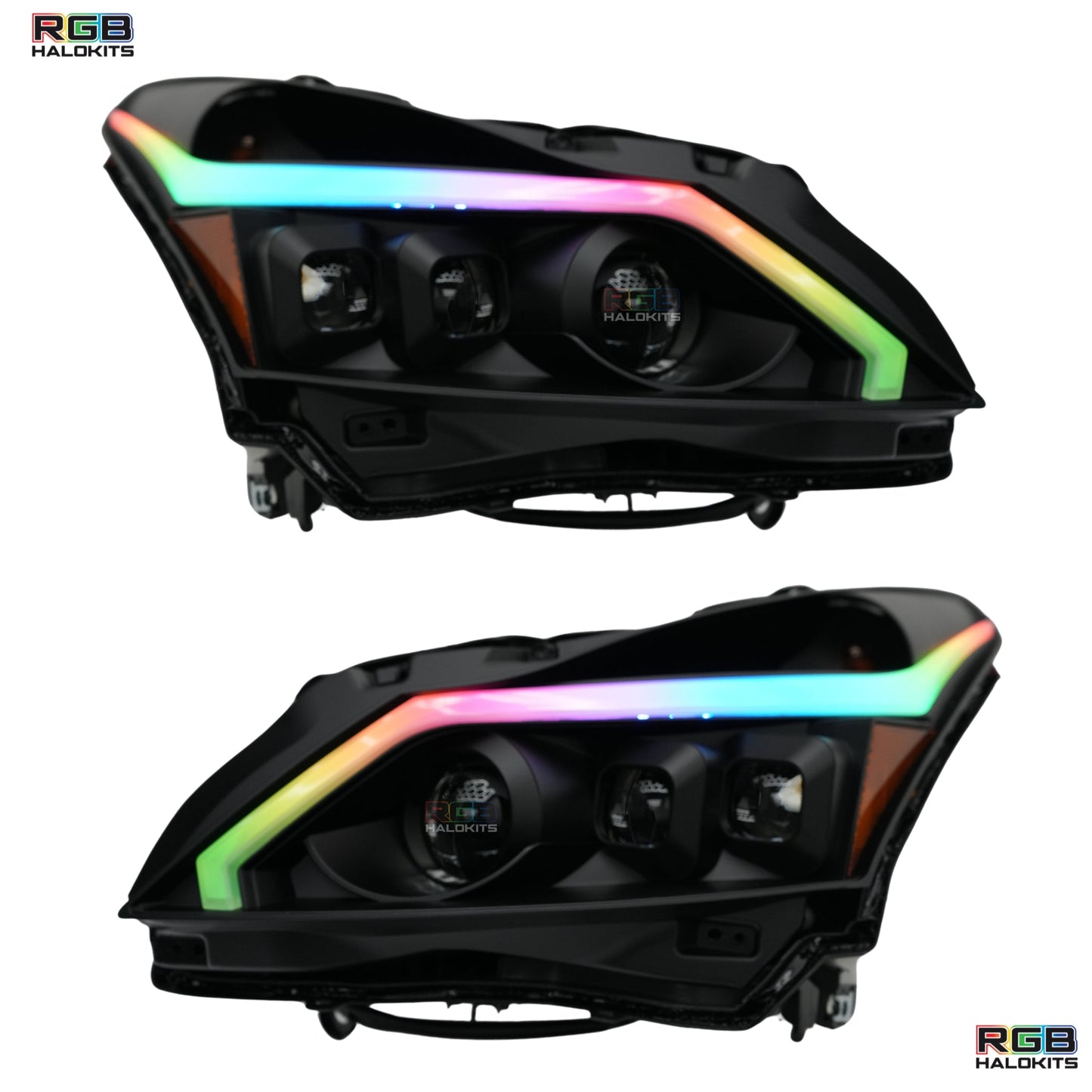 (2010-2013) Infiniti G37 Multicolor Flow DRL Boards (for Spyder Headlights only) - E3 | A20 | P2   - BX1-E3 | G16 | A11 | A20 | P2   - BX1-E4 | A20| P2   - BX1-E4 | G16 | A11 | A20| P2   - BX1-  DRIVEN - 11