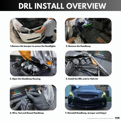 (2010-2013) Infiniti G37 Multicolor Flow DRL Boards (for Spyder Headlights only) - E3 | A20 | P2   - BX1-E3 | G16 | A11 | A20 | P2   - BX1-E4 | A20| P2   - BX1-E4 | G16 | A11 | A20| P2   - BX1-  DRIVEN - 9