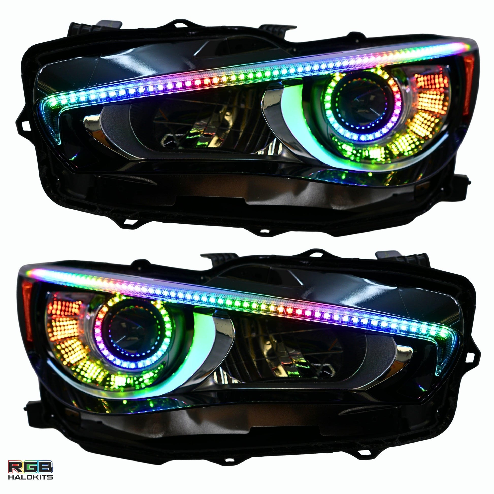 Infiniti Q50 Multicolor Flow DRL Boards (2014-2024) - F5 | A20 | P2   - BX1-F5 | B14 | A20 | P2   - BX1-  DRIVEN - 17