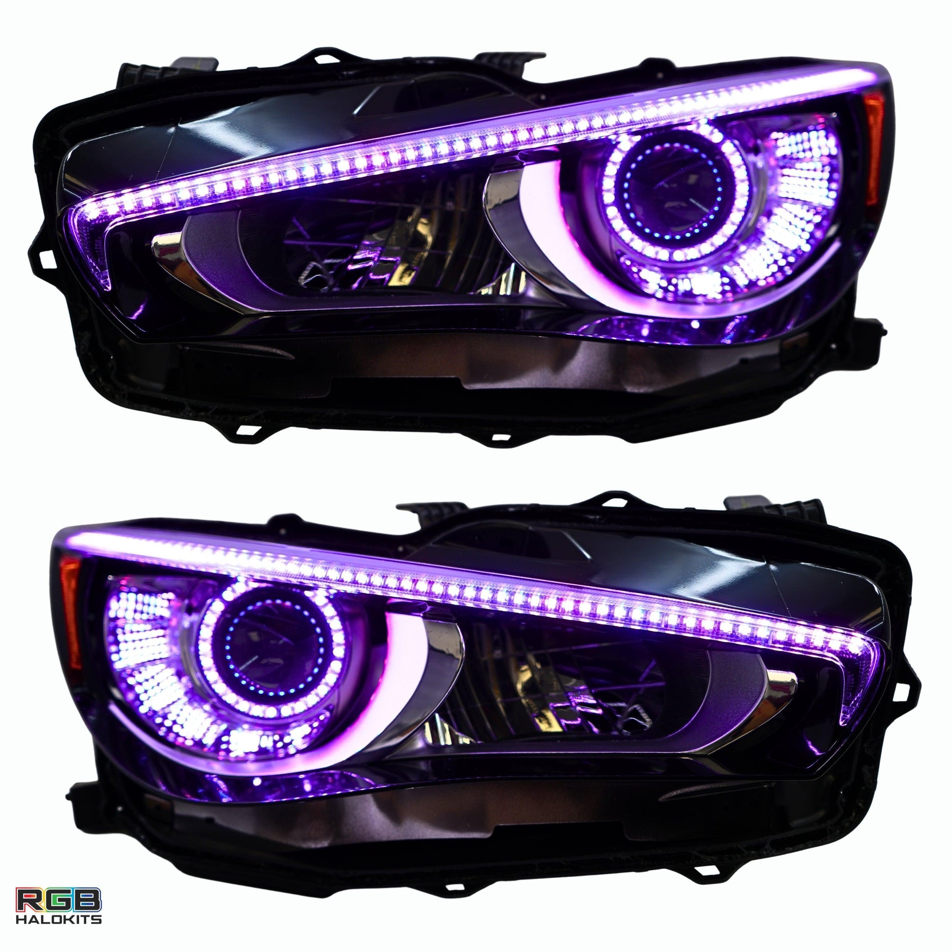 Infiniti Q50 Multicolor Flow DRL Boards (2014-2024) - F5 | A20 | P2   - BX1-F5 | B14 | A20 | P2   - BX1-  DRIVEN - 18