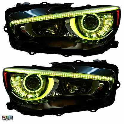 Infiniti Q50 Multicolor Flow DRL Boards (2014-2024) - F5 | A20 | P2   - BX1-F5 | B14 | A20 | P2   - BX1-  DRIVEN - 19