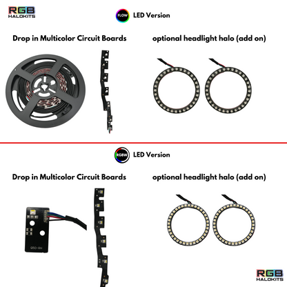 Infiniti Q50 Multicolor Flow DRL Boards (2014-2024) - F5 | A20 | P2   - BX1-F5 | B14 | A20 | P2   - BX1-  DRIVEN - 21