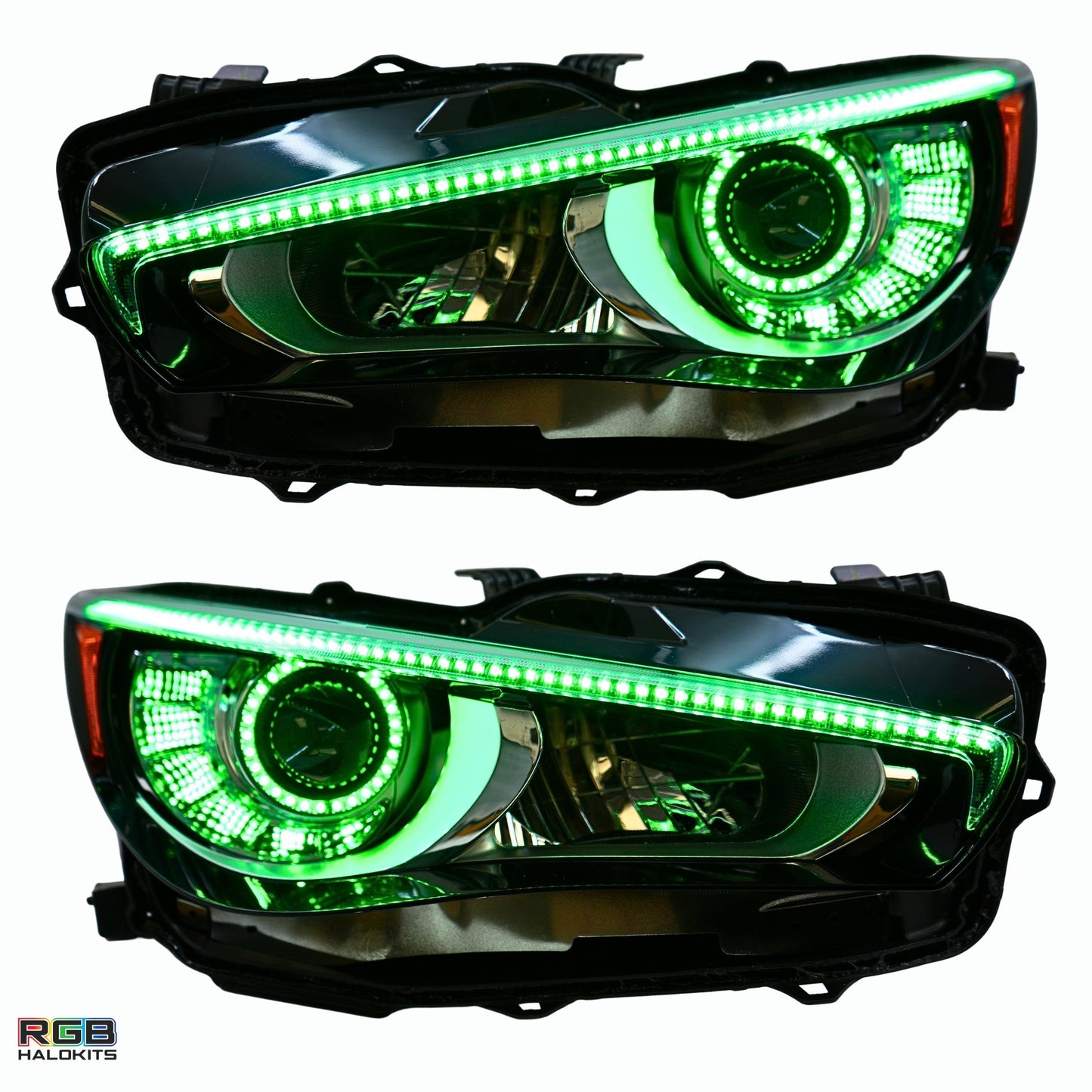 Infiniti Q50 Multicolor Flow DRL Boards (2014-2024) - F5 | A20 | P2   - BX1-F5 | B14 | A20 | P2   - BX1-  DRIVEN - 6